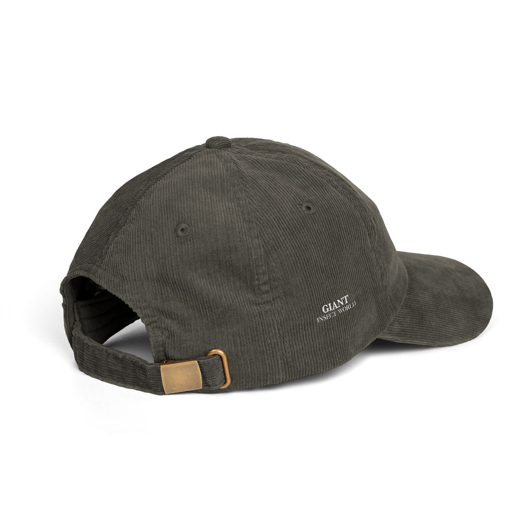 Ant heart corduroy embroidered cap