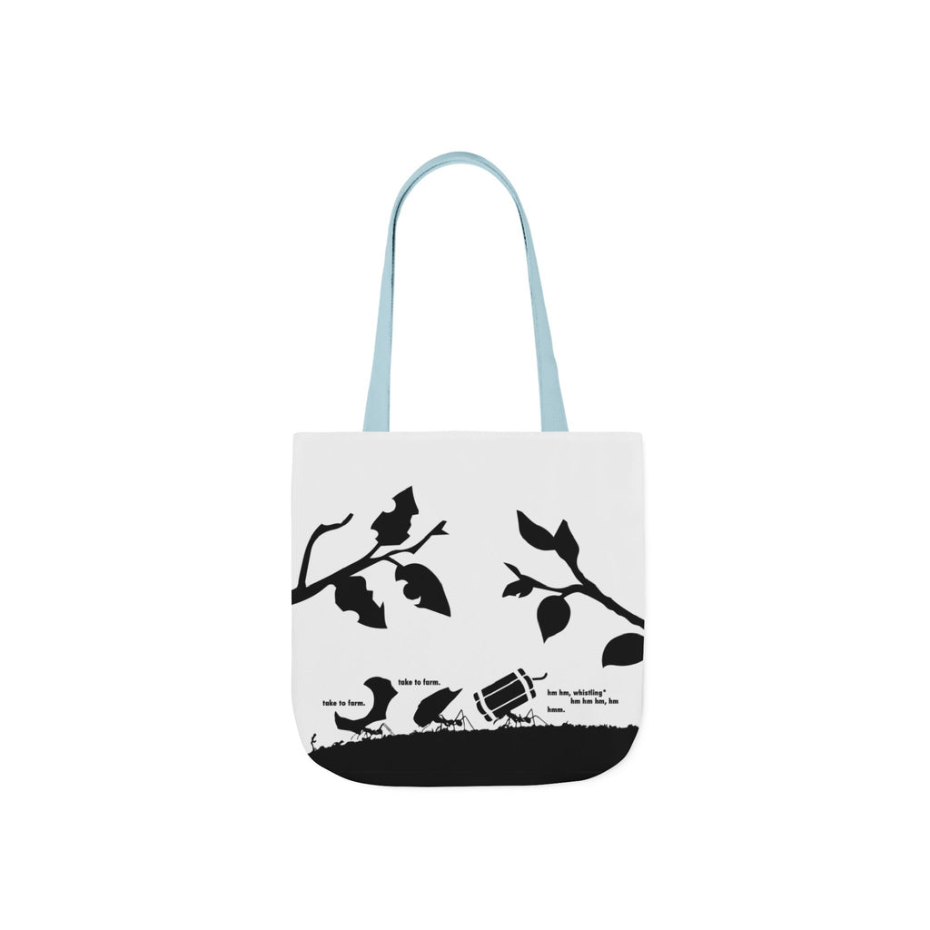 Suspicious ant with stag beetle tote bag