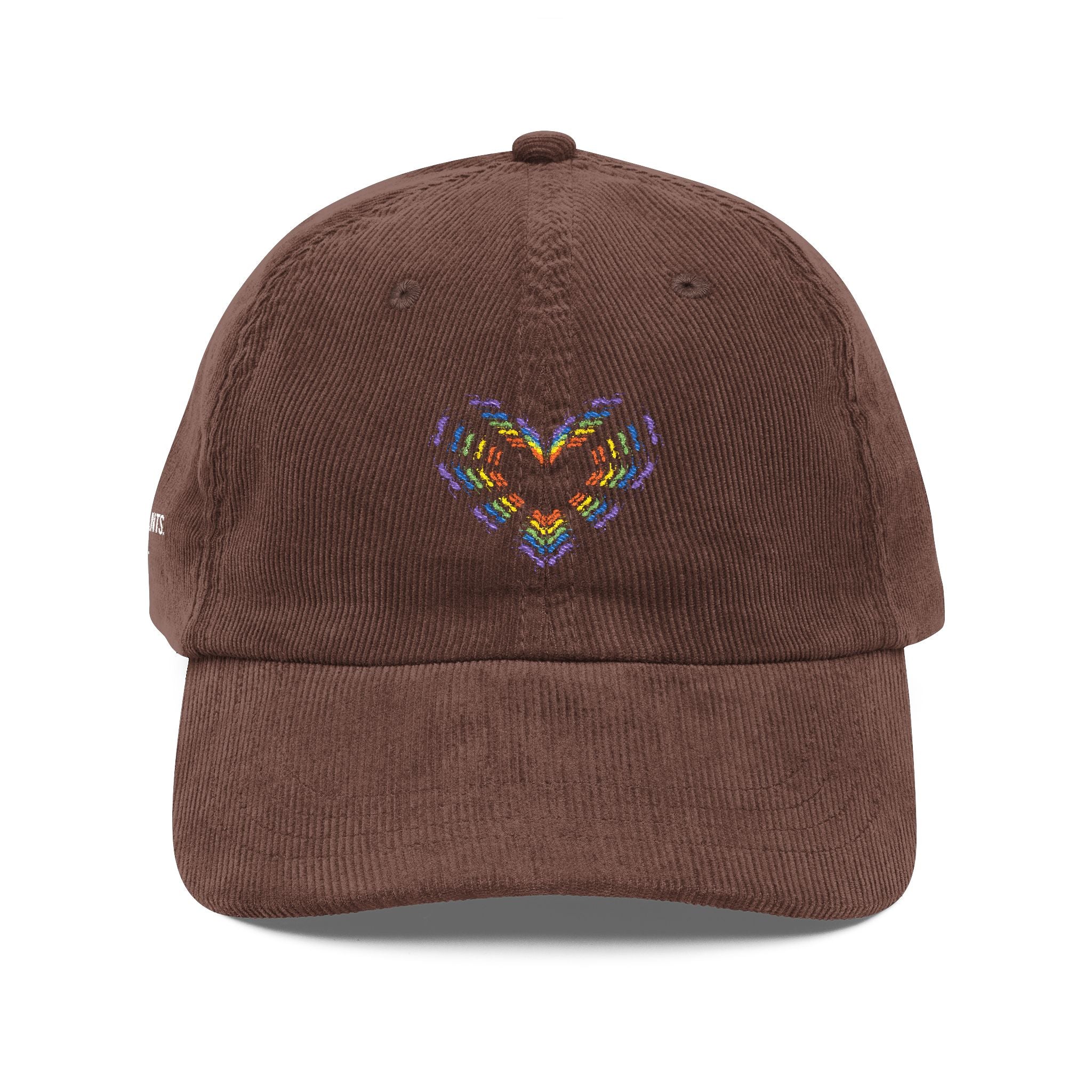 Different ants, one colony corduroy embroidered cap