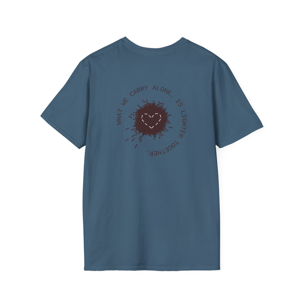 ant heart graphic shirt