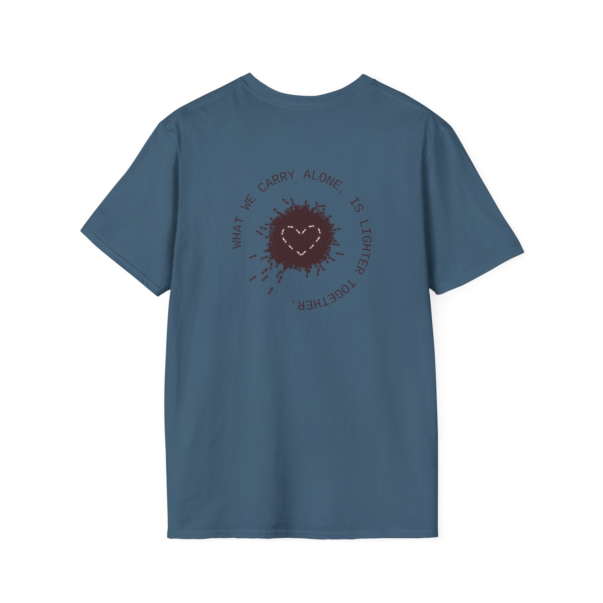 ant heart graphic shirt