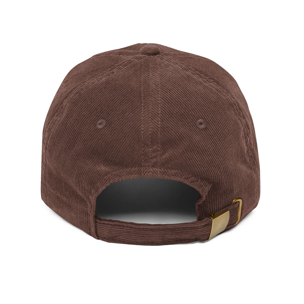 Ant heart corduroy embroidered cap