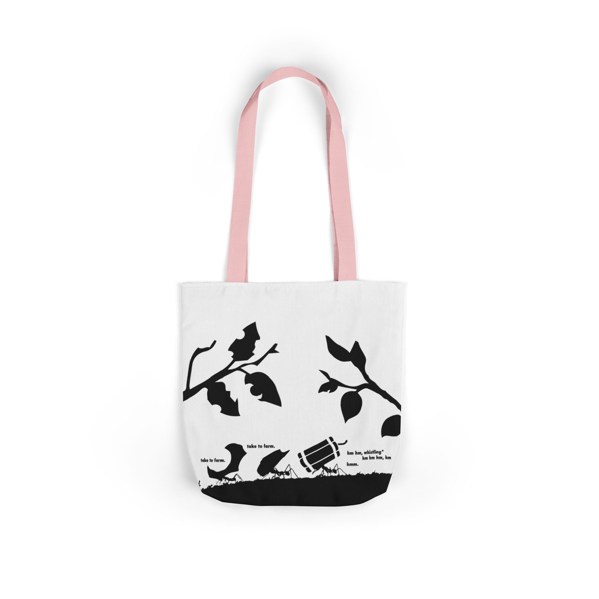 Suspicious ant with stag beetle tote bag