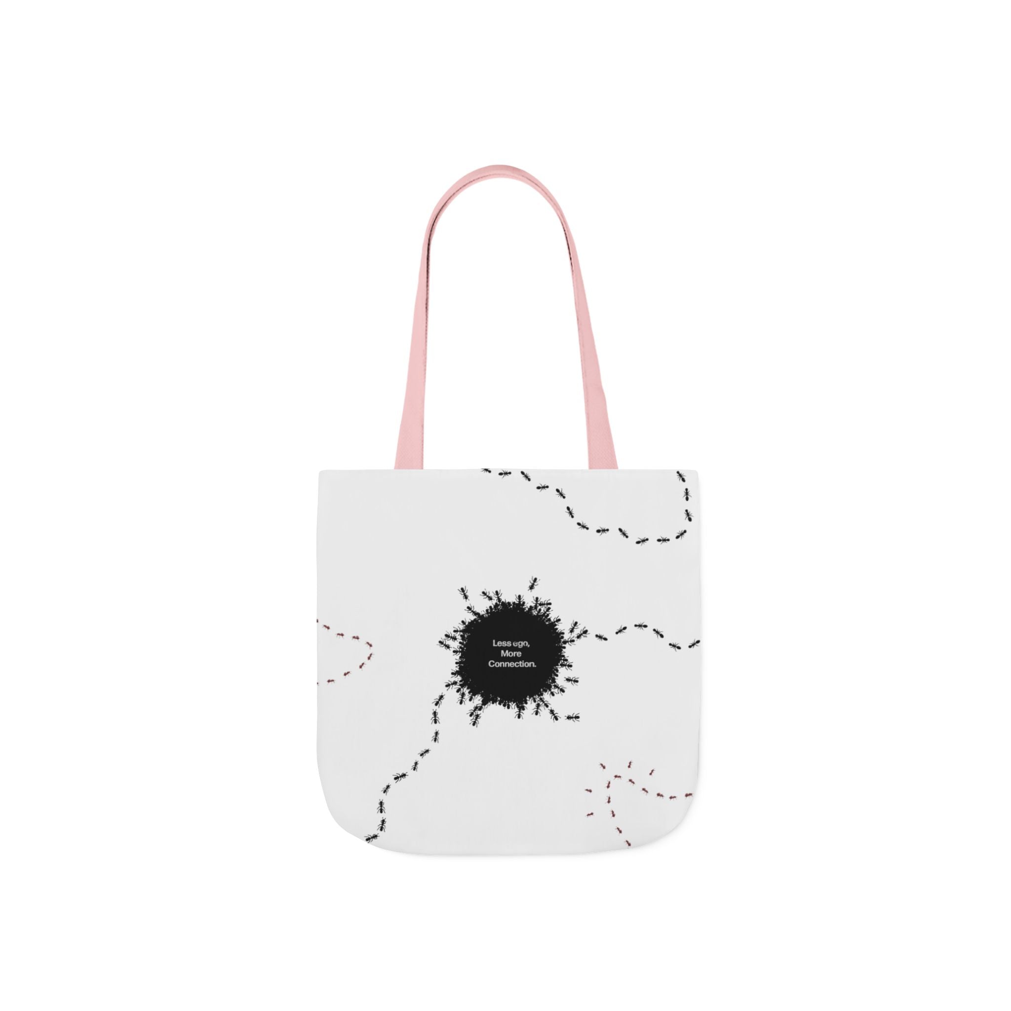 Less ego, more connection tote bag