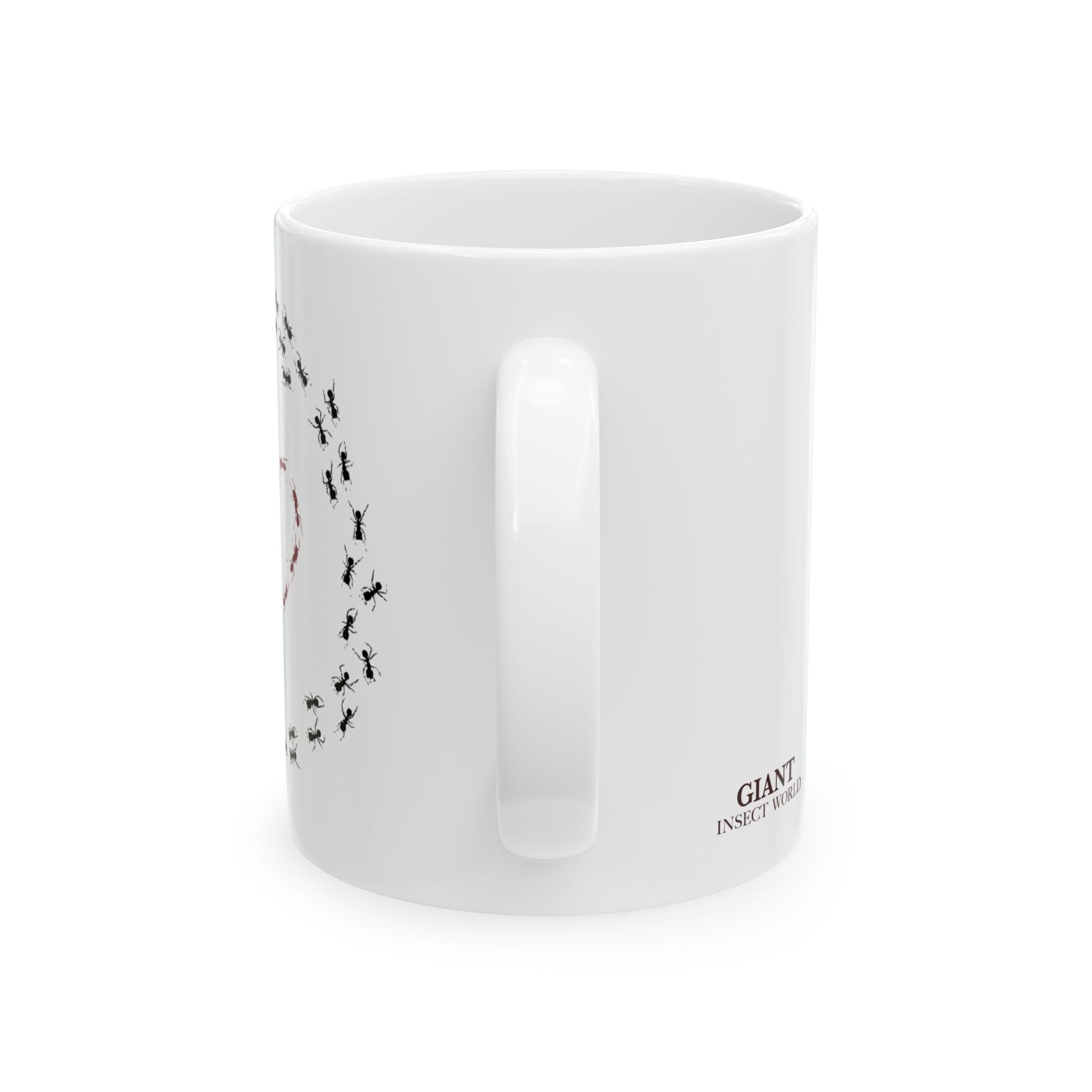 Heart made of ants mug (11oz, 15oz)