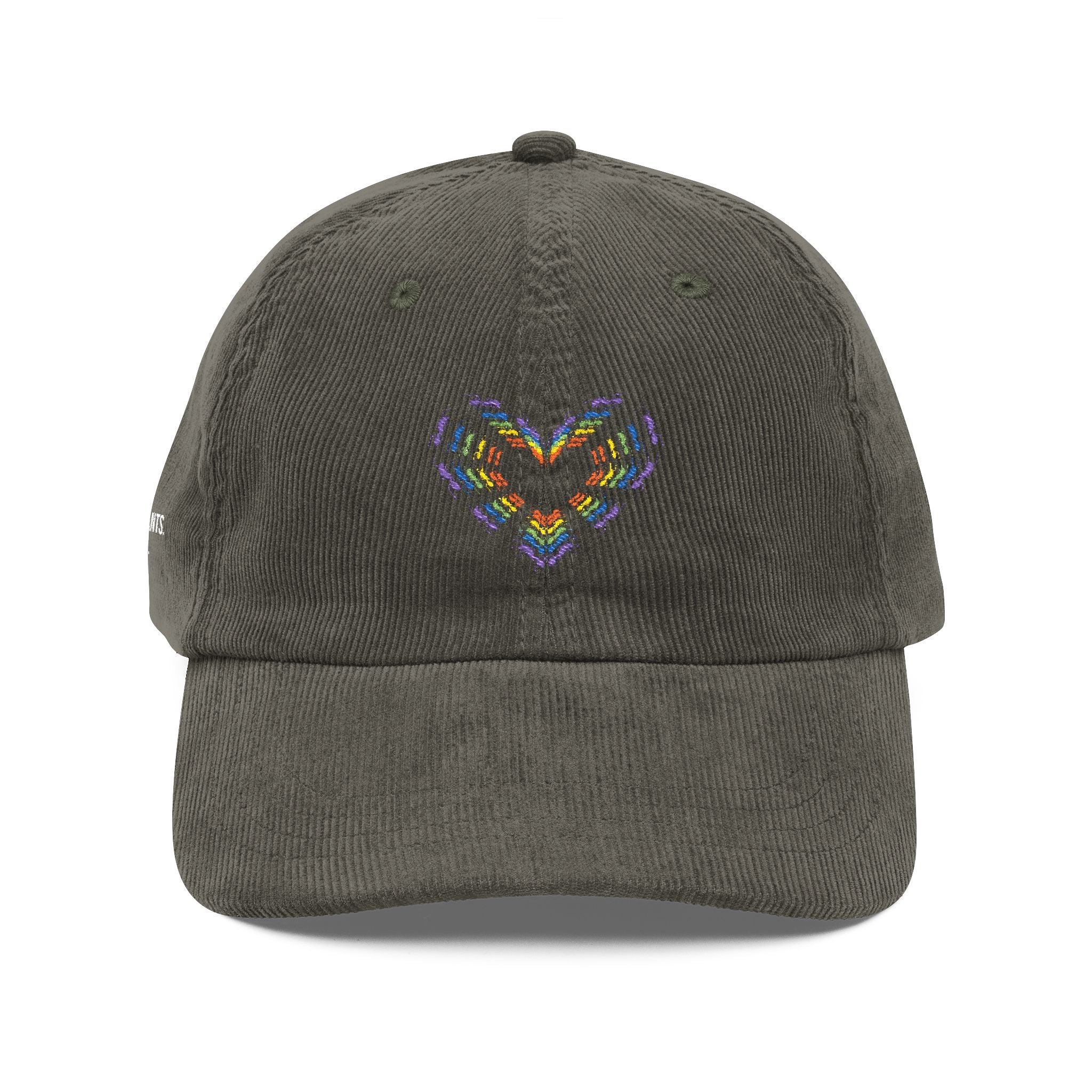 Different ants, one colony corduroy embroidered cap