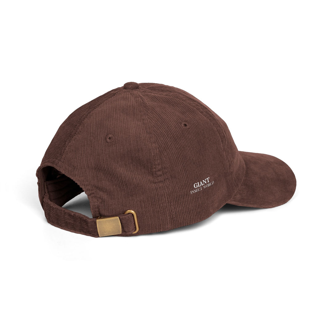 Ant heart corduroy embroidered cap
