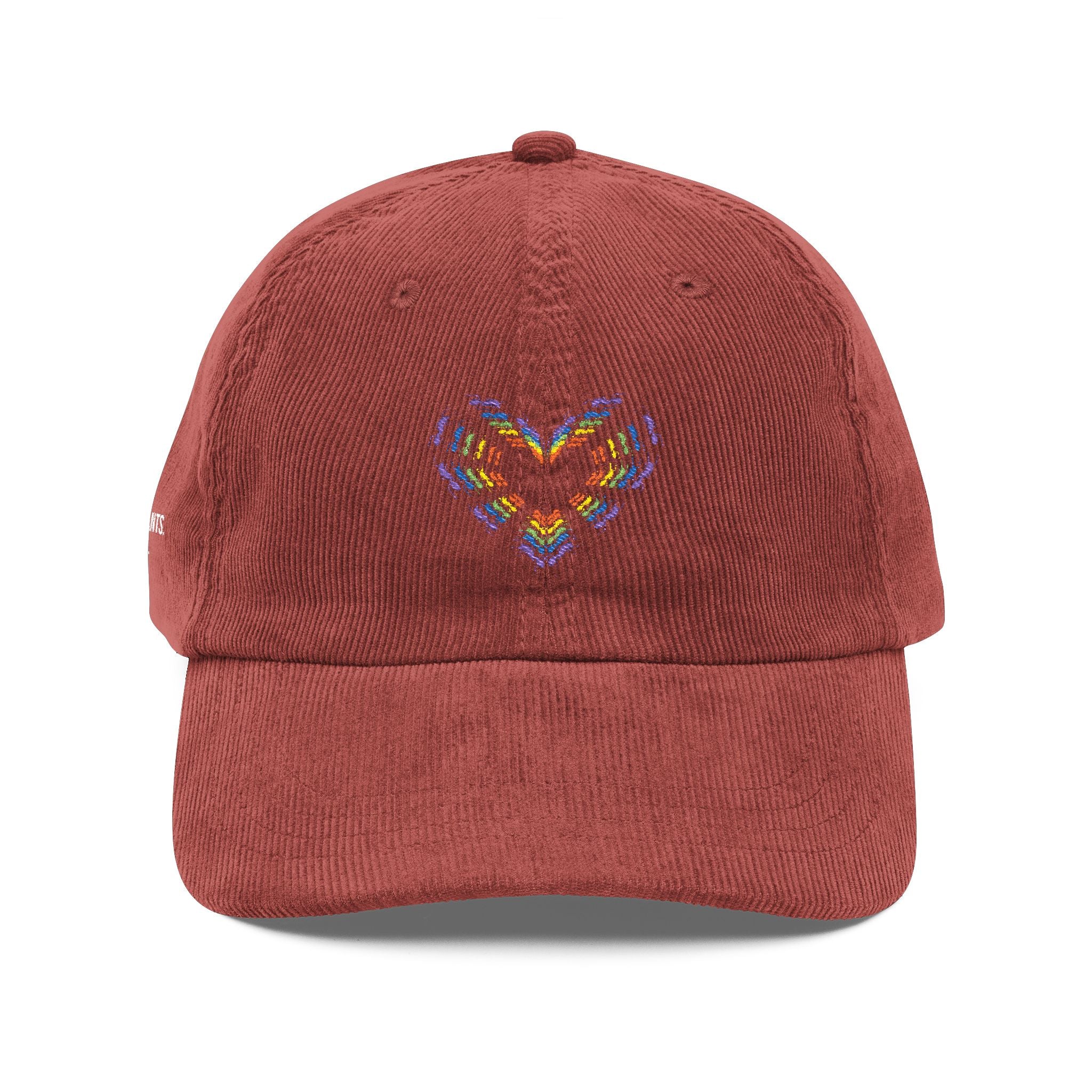 Different ants, one colony corduroy embroidered cap