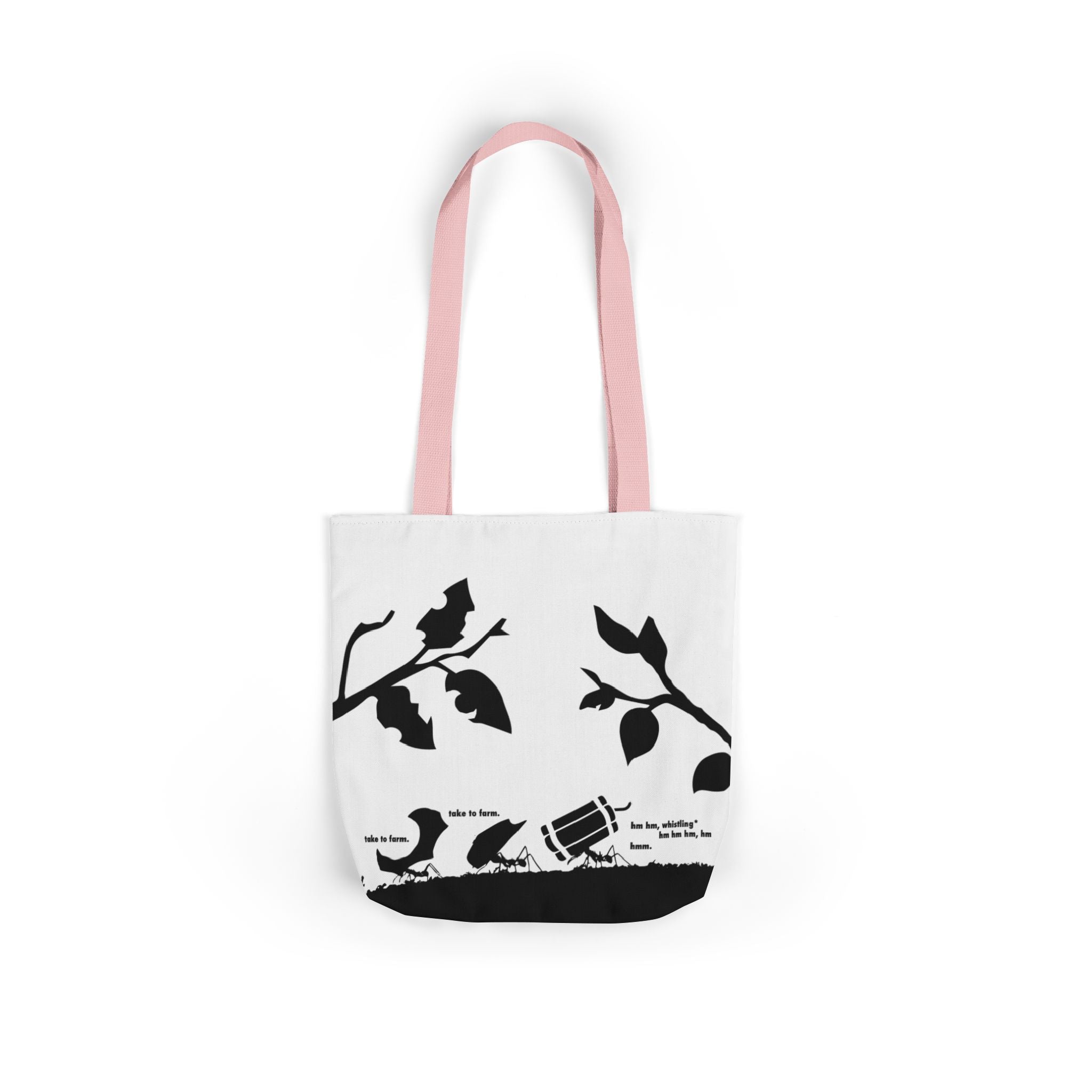Suspicious ant with stag beetle tote bag