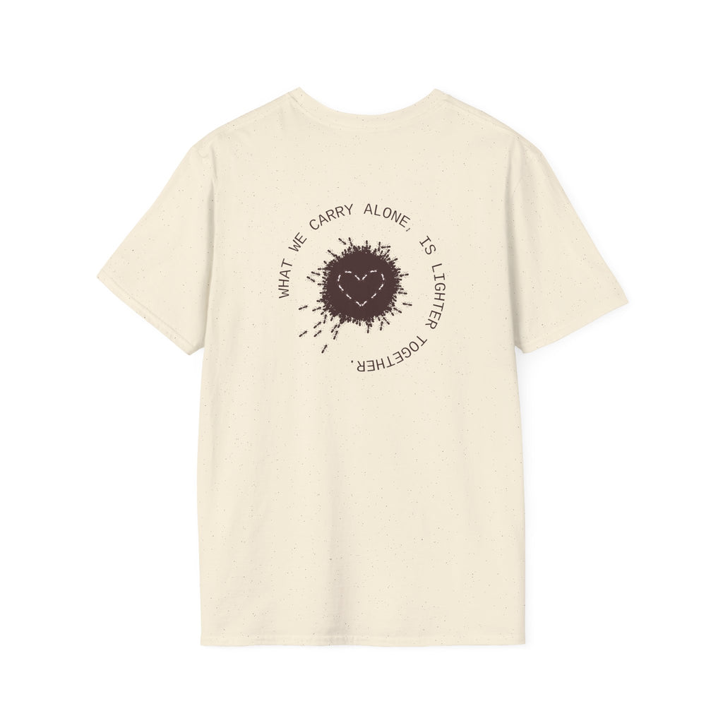 ant heart graphic shirt